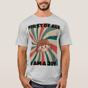 Camiseta Apenas uma Garota com Grandes Sonhos e Franja