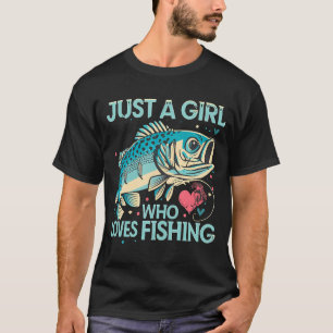 Camiseta Apenas uma garota mantendo engraçado amante da pes