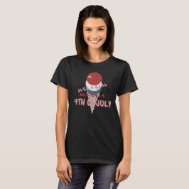 Camiseta Apenas uma Garota que Ama 4 DE JULHO