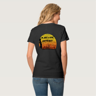 Camiseta Apenas uma garota que ama abelhas