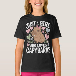 Camiseta Apenas uma garota que ama as mulheres roedoras bon