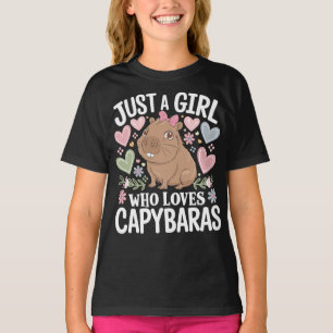 Camiseta Apenas uma garota que ama as mulheres roedoras bon