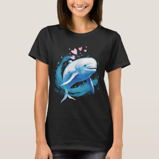 Camiseta Apenas uma garota que ama baleias Beluga