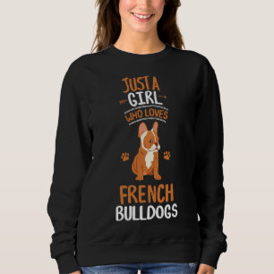 Camiseta Apenas Uma Garota Que Ama Francês Bulldog Frenchie