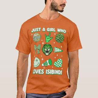 Camiseta Apenas Uma Garota Que Ama Isibindi Casa de Coragem