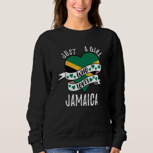 Camiseta Apenas Uma Garota Que Ama Jamaica