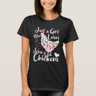 Camiseta Apenas uma Garota que Ama Jesus e Murmuradora de G