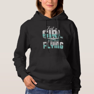 Camiseta Apenas Uma Garota Que Ama Nadador Voador Nadar Mul