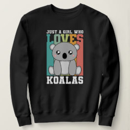 Camiseta Apenas uma garota que ama o amante do urso Koalas 