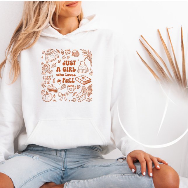 Camiseta Apenas uma garota que ama queda (Criador carregado)