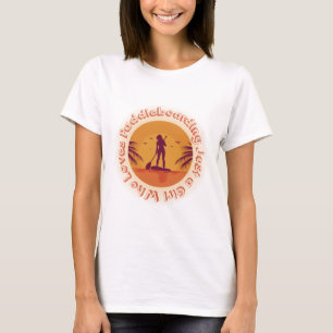 Camiseta Apenas uma Garota que Ama Remar