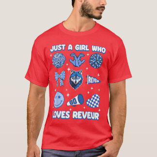 Camiseta Apenas Uma Garota Que Ama Reveur Casa dos Sonhador