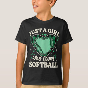 Camiseta Apenas Uma Garota Que Ama Softll Garota Adolescent