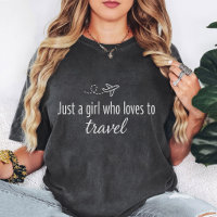 Apenas Uma Garota Que Ama Viajar Projeto De Avião