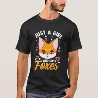 Camiseta Apenas Uma Mãe de Raposa que Ama Raposas