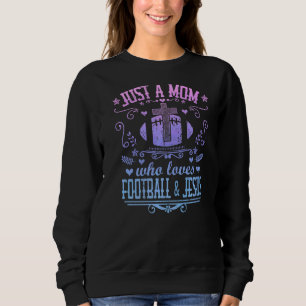 Camiseta Apenas Uma Mãe Que Adora Futebol E Jesus Christian