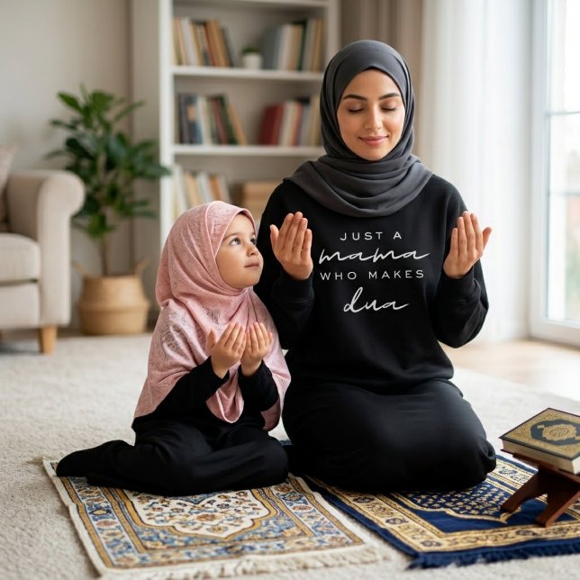 Camiseta apenas uma mãe que faz dua presente de mãe muçulma (Criador carregado)