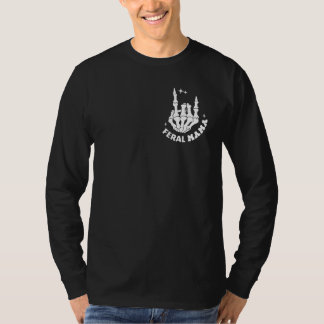 Camiseta Apenas uma mama selvagem criando crianças ferozes