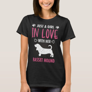Camiseta Apenas Uma Menina Apaixonada Por Seu Caçador De Ba