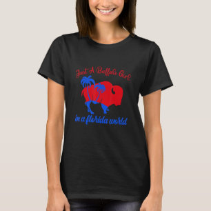 Camiseta Apenas Uma Menina Buffalo Num Mundo Da Flórida