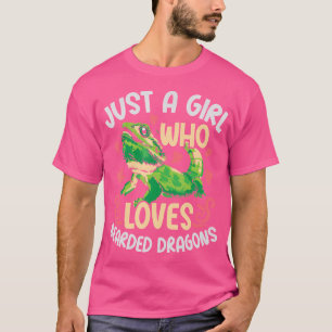 Camiseta Apenas Uma Menina Que Adora Dragões Carnados