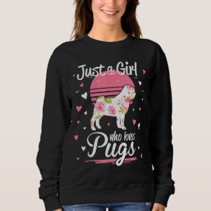 Camiseta Apenas Uma Menina Que Adora Pet De Cachorro Essenc