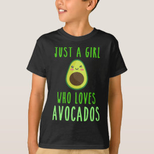 Camiseta Apenas Uma Menina Que Ama A Fruta Saudável De Vivo