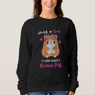 Camiseta Apenas Uma Menina Que Ama A Guiné Pigs Proprietári