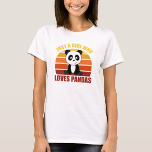 Camiseta Apenas Uma Menina Que Ama A Vintagem De Animais Bo