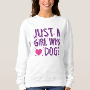 Camiseta Apenas Uma Menina Que Ama Cachorros