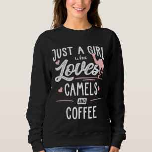 Camiseta Apenas Uma Menina Que Ama Camelos E Mulheres De Ca