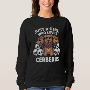 Camiseta Apenas Uma Menina Que Ama Cerberus Pet Mítico