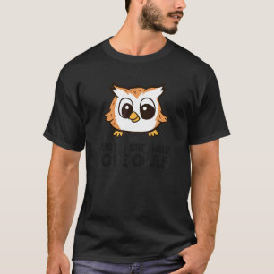 Camiseta Apenas Uma Menina Que Ama Corujas