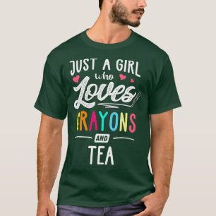 Camiseta Apenas Uma Menina Que Ama Crianças E Crianças Do C