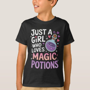 Camiseta Apenas Uma Menina Que Ama Dia de as Bruxas engraça
