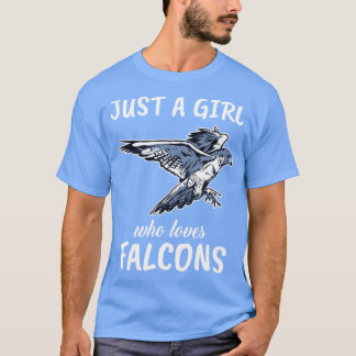 Camiseta Apenas Uma Menina Que Ama Falcões 2