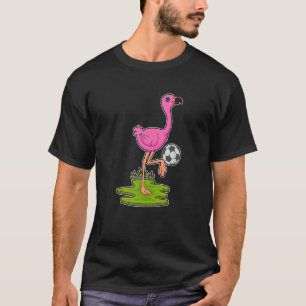 Camiseta Apenas Uma Menina Que Ama Flamingos E Futebol Flam