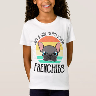 Camiseta Apenas Uma Menina Que Ama Francês