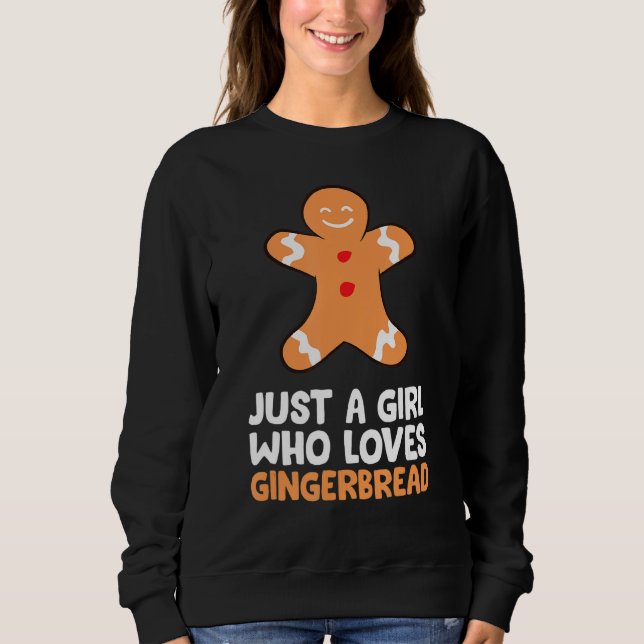 Camiseta Apenas Uma Menina Que Ama Gingerpão (Frente)
