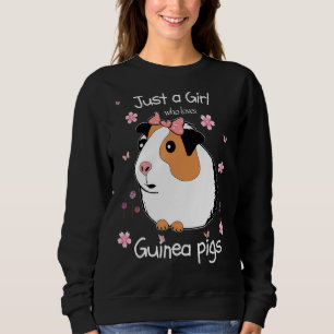 Camiseta Apenas Uma Menina Que Ama Guiné Suína Roupa Animal