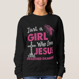 Camiseta Apenas Uma Menina Que Ama Jesus E Dragões Cardeado