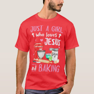 Camiseta Apenas Uma Menina Que Ama Jesus E Fecha Clássica