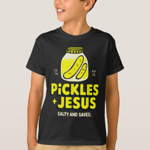 Camiseta Apenas Uma Menina Que Ama Jesus E Pickles Cristão