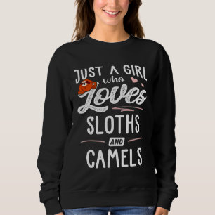 Camiseta Apenas Uma Menina Que Ama Lixeiras E Camelos Lama
