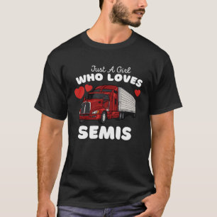 Camiseta Apenas Uma Menina Que Ama Meninas Semis Bonitas Se