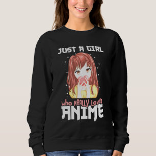 Camiseta Apenas Uma Menina Que Ama Mesmo Anime