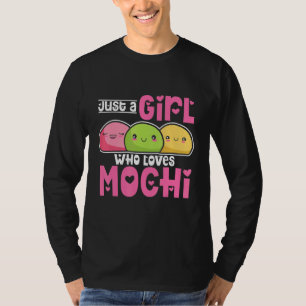 Camiseta Apenas Uma Menina Que Ama Mochi