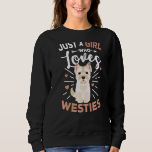 Camiseta Apenas Uma Menina Que Ama O Branco Da Terra Ociden