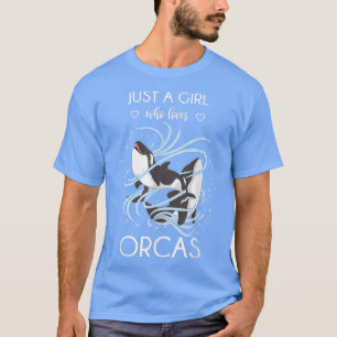 Camiseta Apenas Uma Menina Que Ama O Matar De Presente Do O