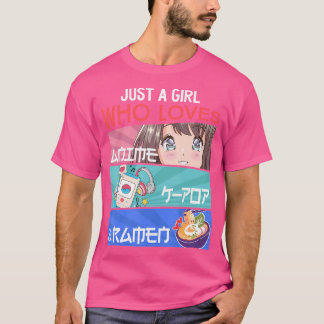 Camiseta Apenas Uma Menina Que Ama O Pop Ramen Kpop Lover A